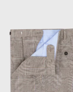 Virgil No. 3 Suit In Brown/Bone/Orange Plaid Prince Of Wales Hopsack 11 Virgil No. 3 Suit In Brown/Bone/Orange Plaid Prince Of Wales Hopsack -fashion S68716 5