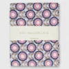 Bandana In Pink/Navy Circle