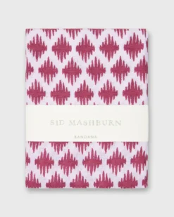 Bandana In White/Red Tifti Print