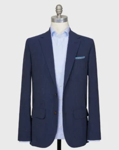 Ghost Blazer In Pacific Wool Hopsack -fashion S70505 49