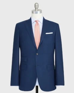 Virgil No. 3 Suit In Blue Tropical Wool