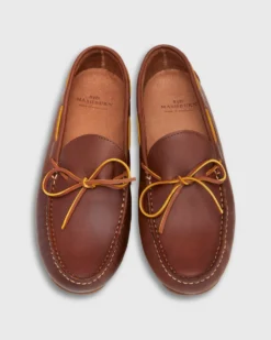 Driving Moccasin In Bourbon Leather