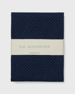 Bandana In Navy/Sky V-Dot
