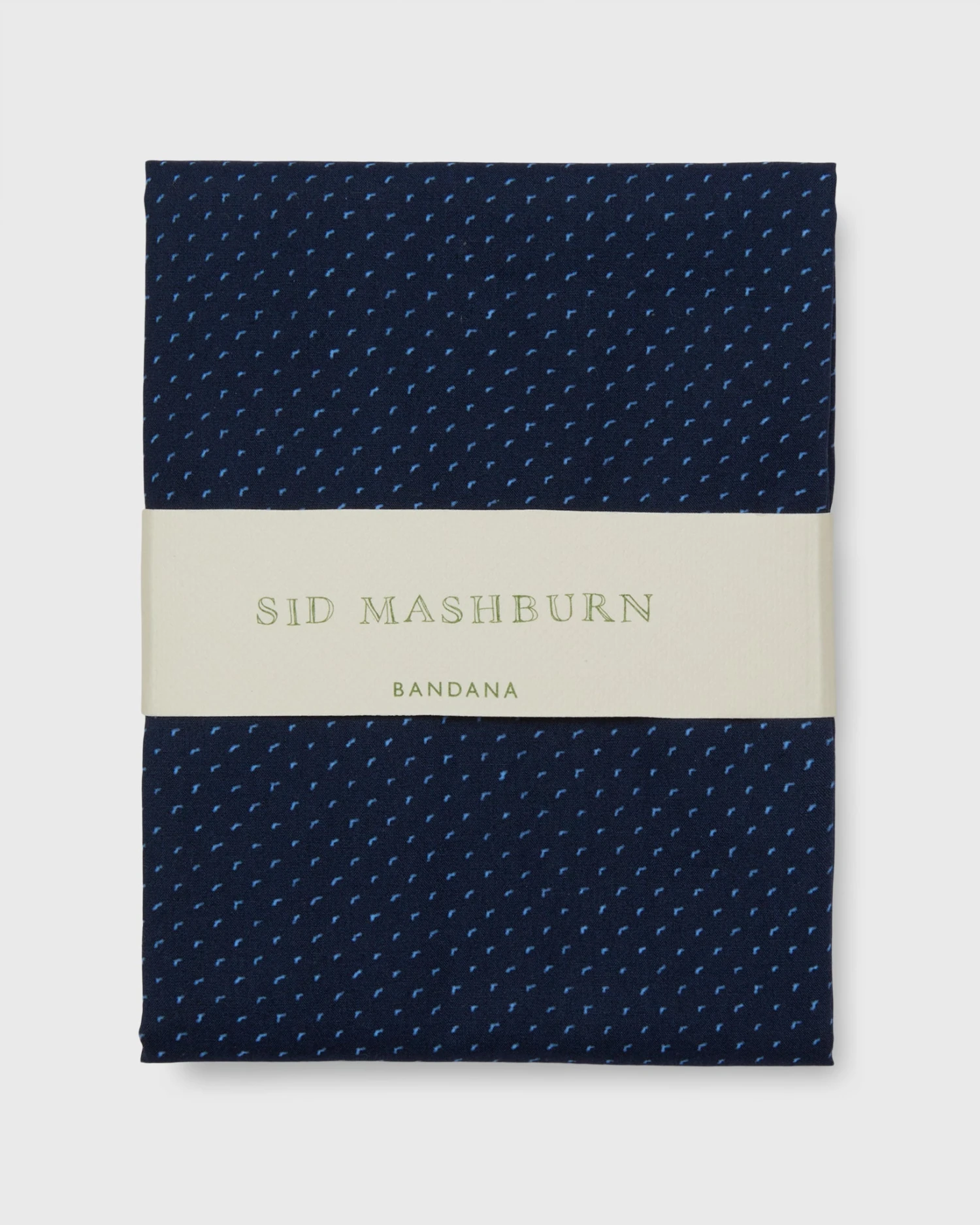 Bandana In Navy/Sky V-Dot 1 Bandana In Navy/Sky V-Dot