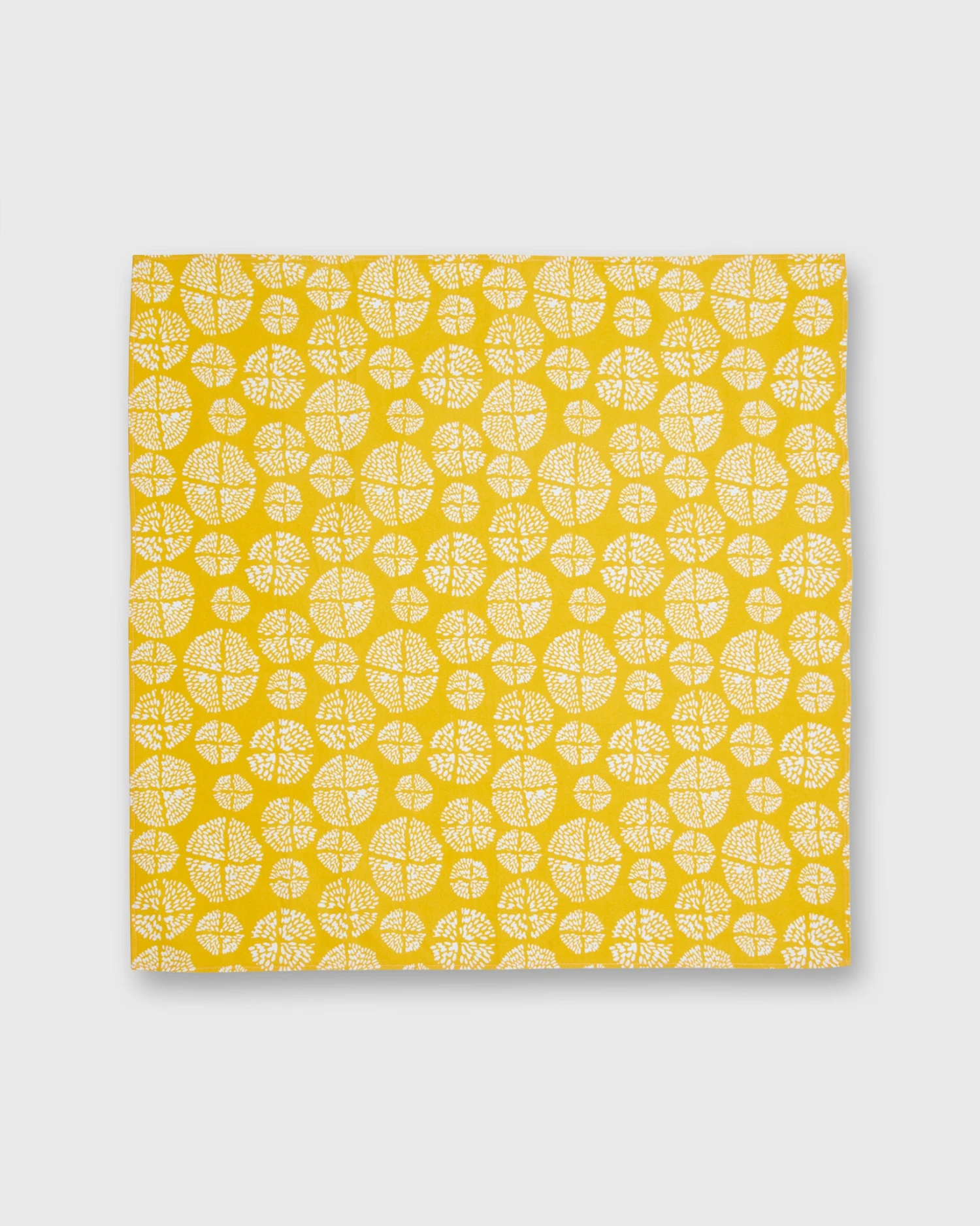 Bandana In Yellow/White Novelty 2 Bandana In Yellow/White Novelty - Image 2
