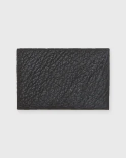 Envelope Card Holder In Chocolate Sharkskin -fashion S70856 61