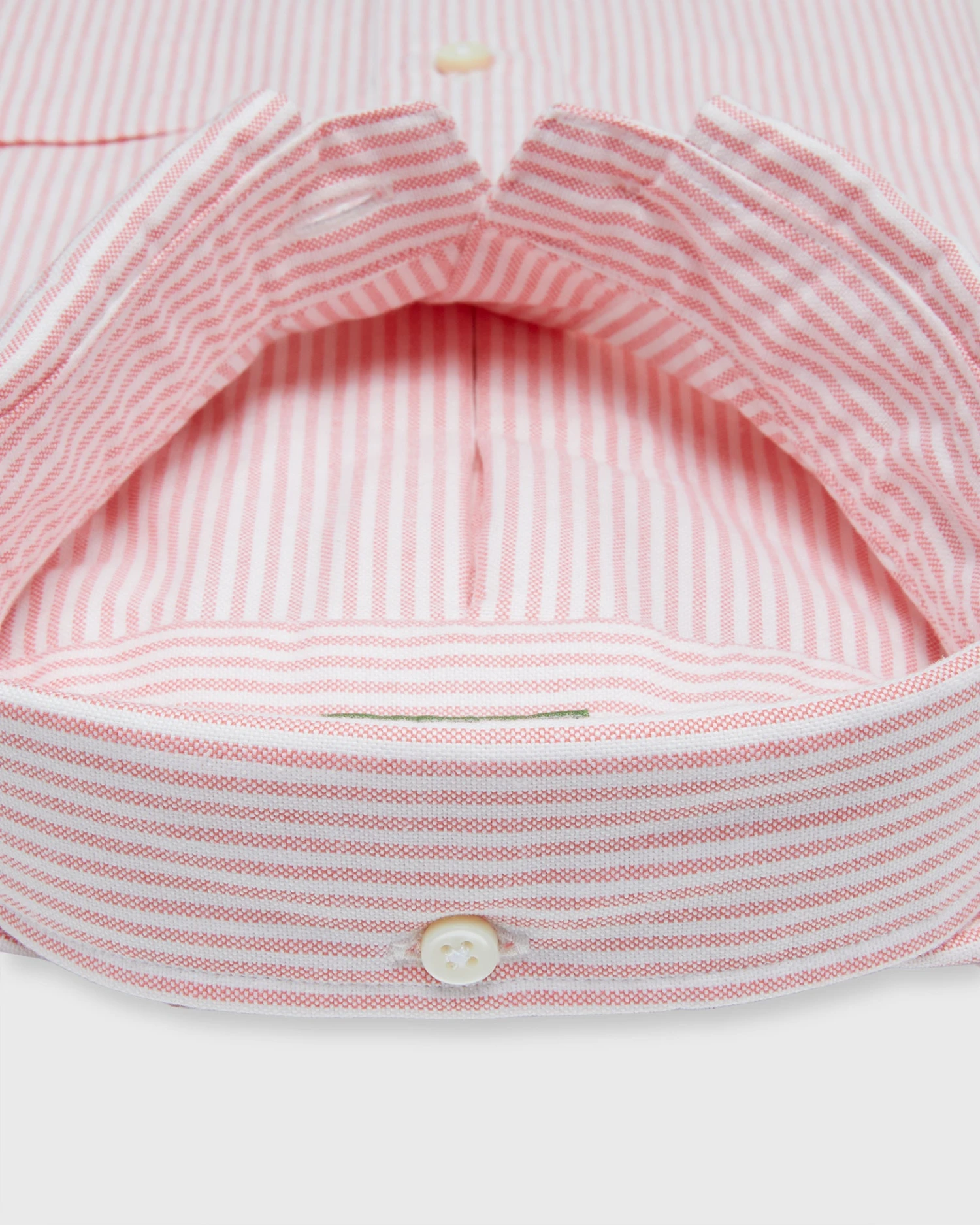 Button-Down Sport Shirt In Sriracha University Stripe Oxford 3 Button-Down Sport Shirt In Sriracha University Stripe Oxford - Image 3