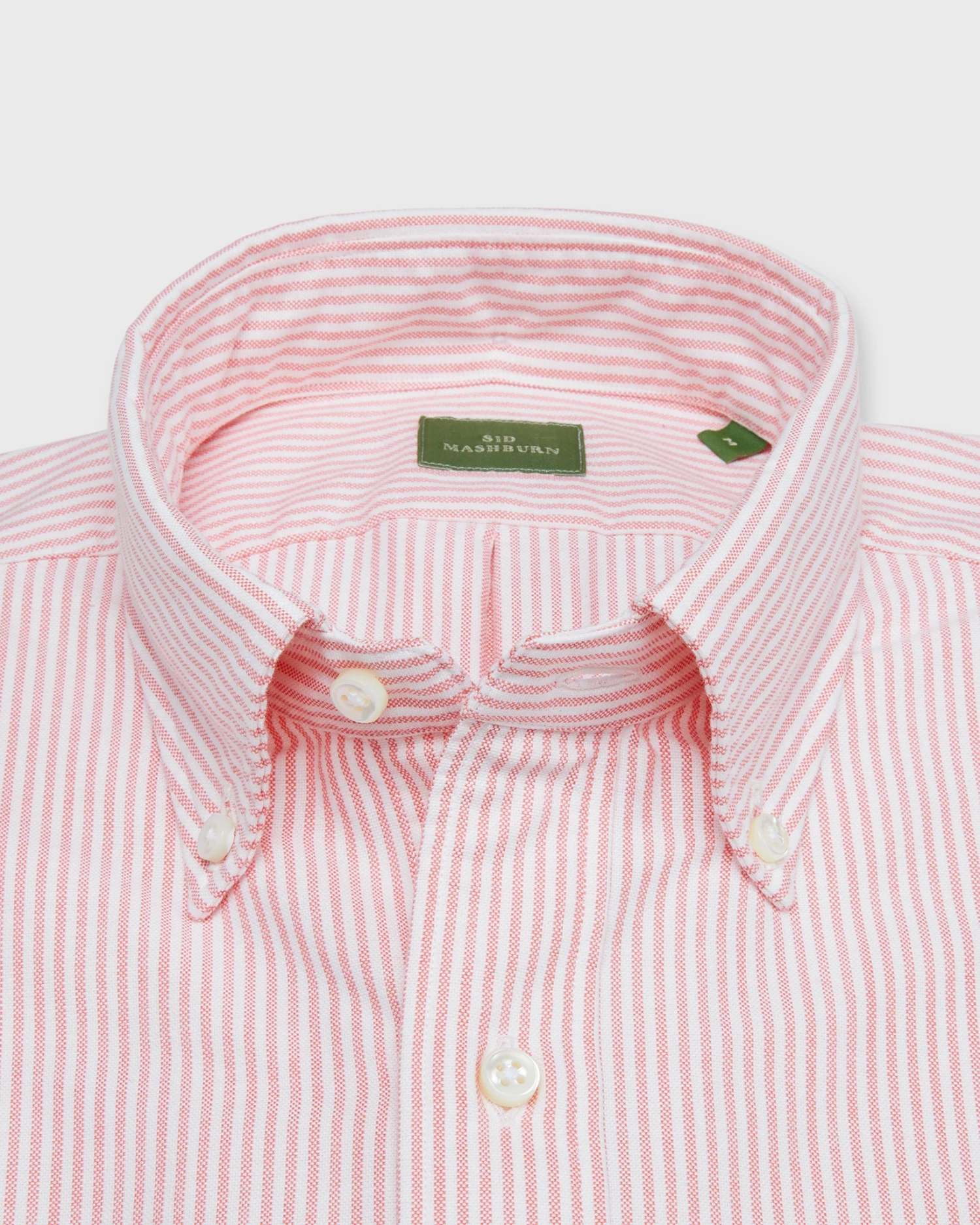 Button-Down Sport Shirt In Sriracha University Stripe Oxford 2 Button-Down Sport Shirt In Sriracha University Stripe Oxford - Image 2
