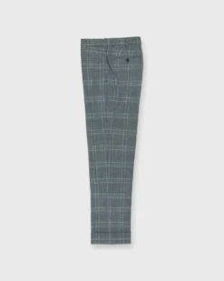 Dress Trouser In Grey/Lovat Mix Plaid Flannel