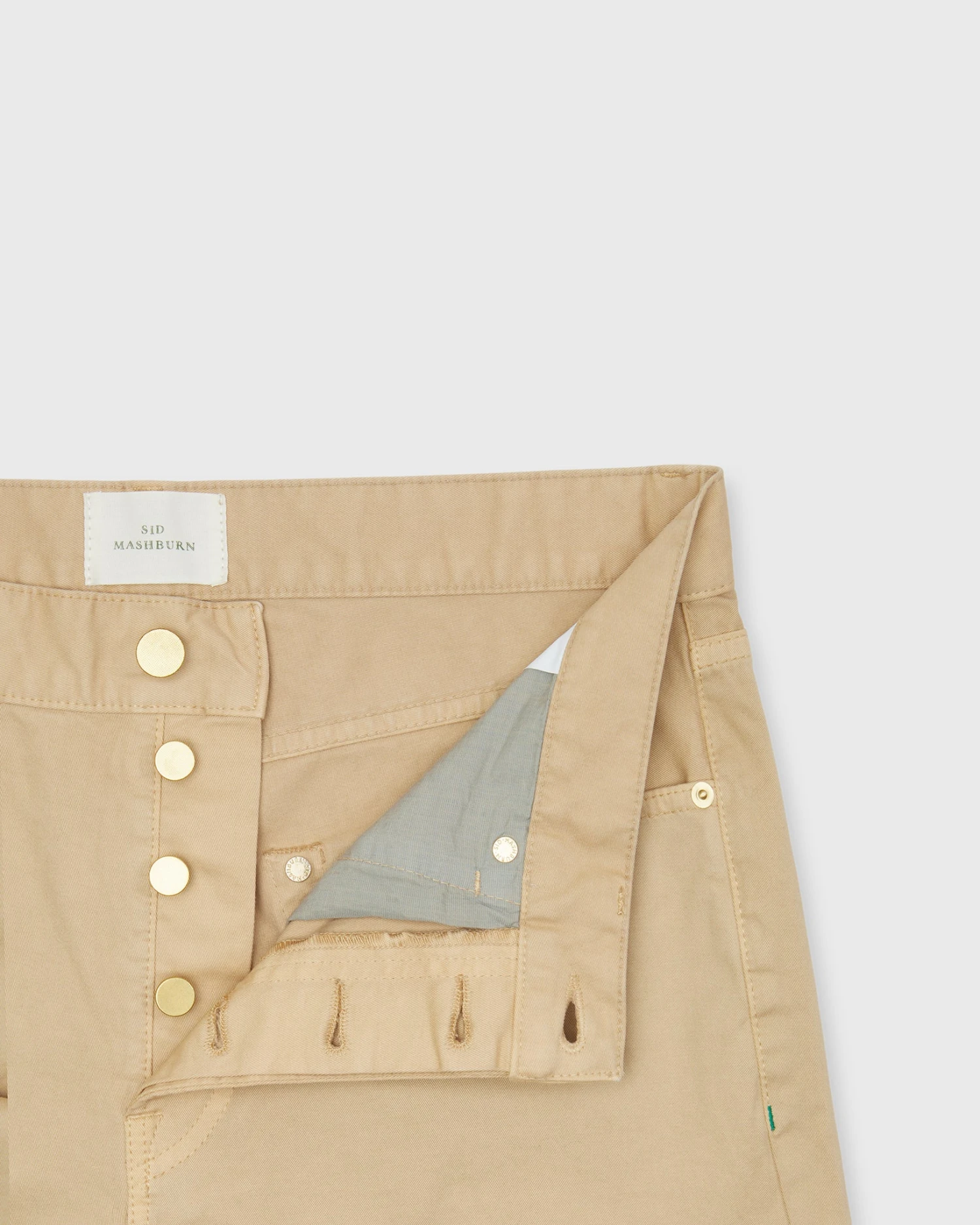 Slim Straight 5-Pocket Pant In Khaki Twill 3 Slim Straight 5-Pocket Pant In Khaki Twill - Image 3