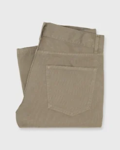 Slim Straight 5-Pocket Pant In Mushroom Bedford Cord