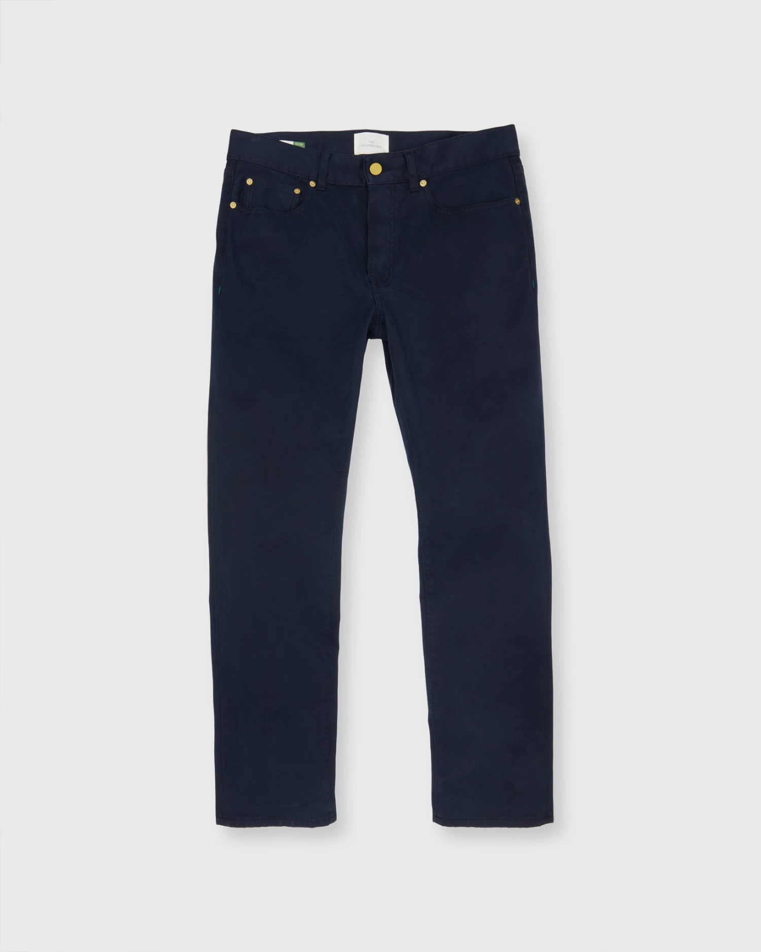 Slim Straight 5-Pocket Pant In Navy Bedford Cord 2 Slim Straight 5-Pocket Pant In Navy Bedford Cord - Image 2