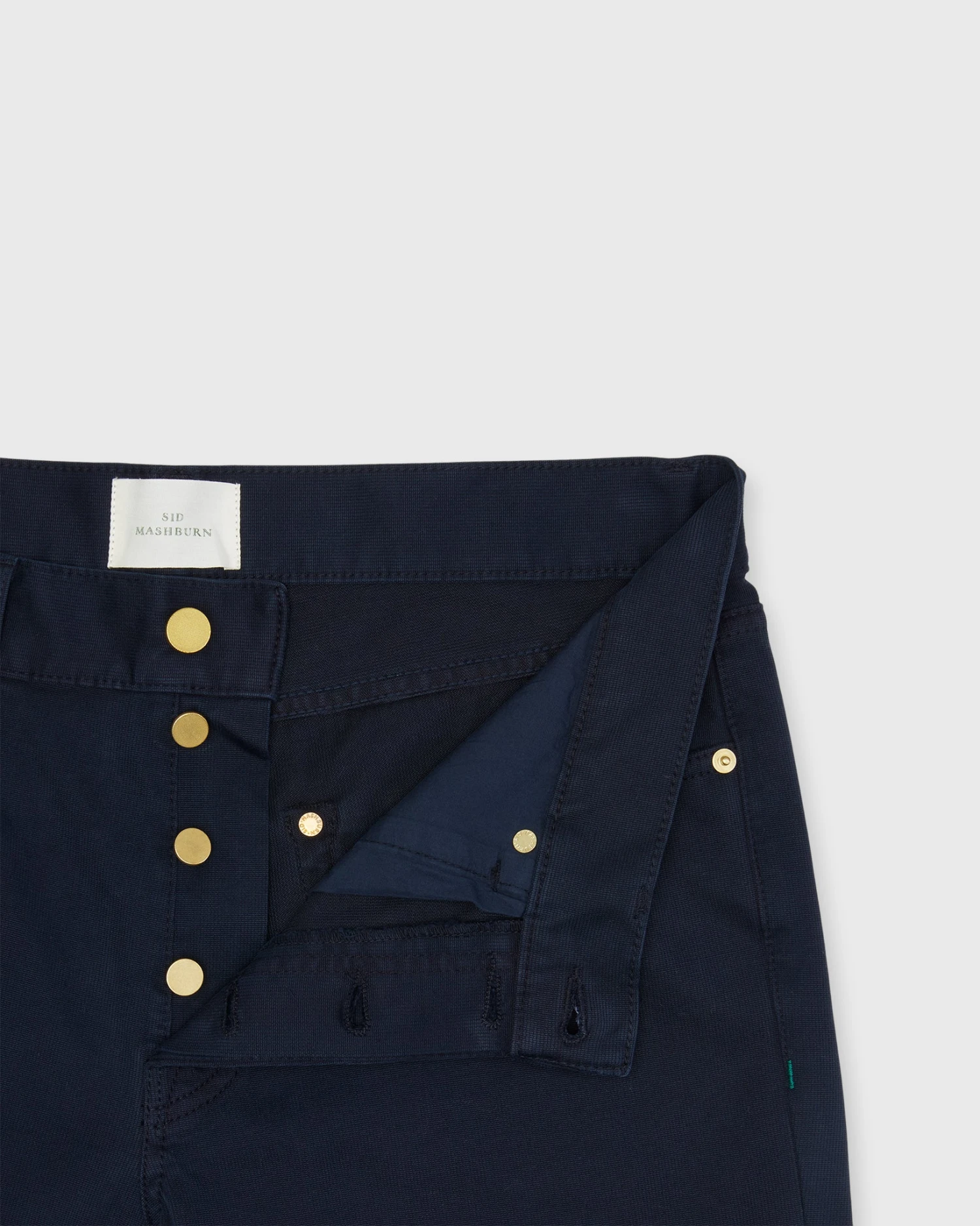 Slim Straight 5-Pocket Pant In Navy Bedford Cord 3 Slim Straight 5-Pocket Pant In Navy Bedford Cord - Image 3