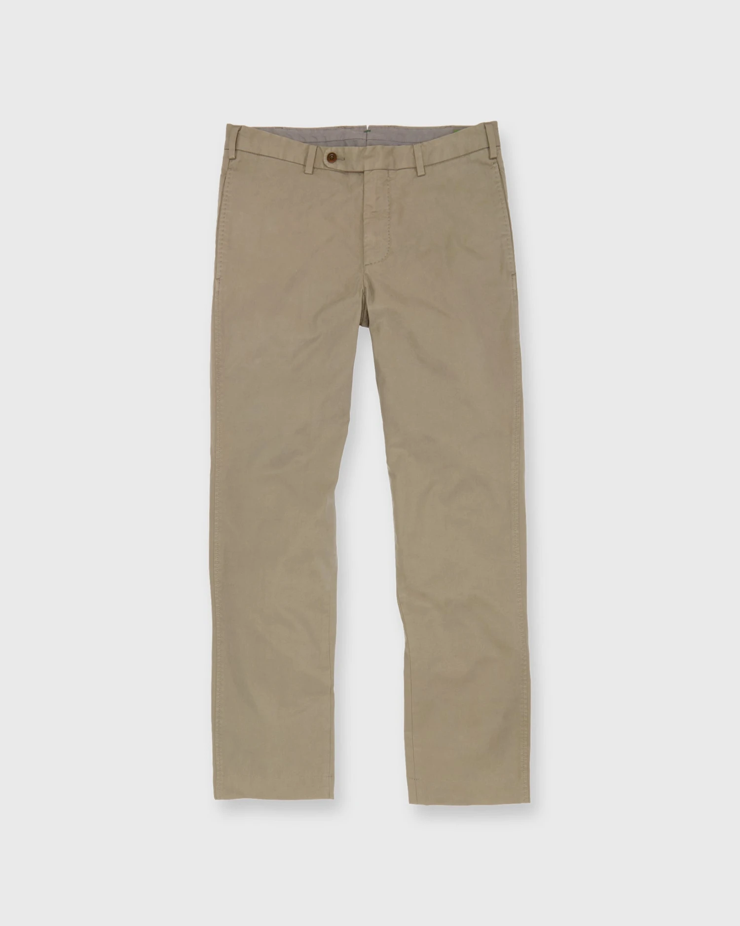 Garment-Dyed Sport Trouser In Mushroom Lightweight Twill 1 Garment-Dyed Sport Trouser In Mushroom Lightweight Twill