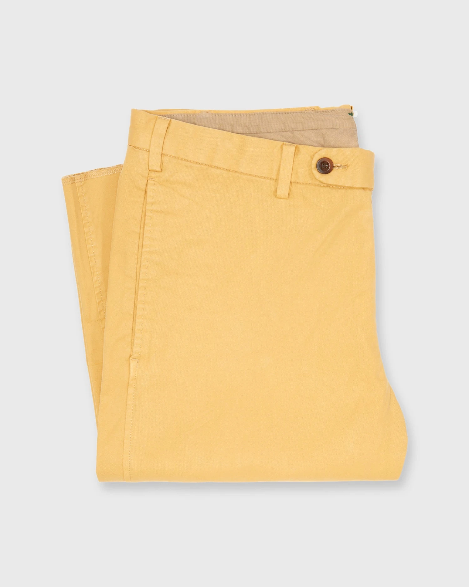 Garment-Dyed Sport Trouser In Golden Wheat Lightweight Twill 2 Garment-Dyed Sport Trouser In Golden Wheat Lightweight Twill - Image 2