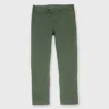 Garment-Dyed Sport Trouser In Fir High Ridge Twill