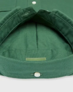 Button-Down Sport Shirt In Green Oxford -fashion S71059 238