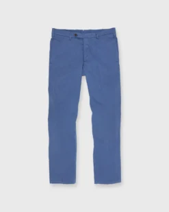 Garment-Dyed Sport Trouser In Pacific Cotton/Silk Stretch Poplin