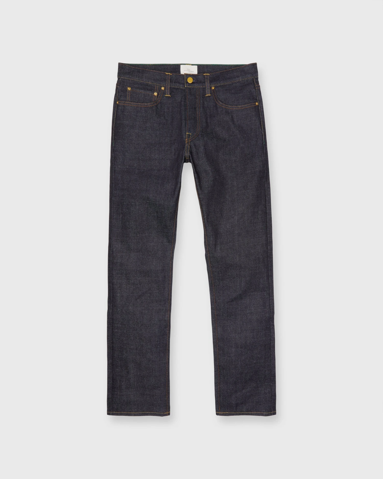 Slim Straight Jean In Japanese Selvedge Rigid Denim 2 Slim Straight Jean In Japanese Selvedge Rigid Denim - Image 2