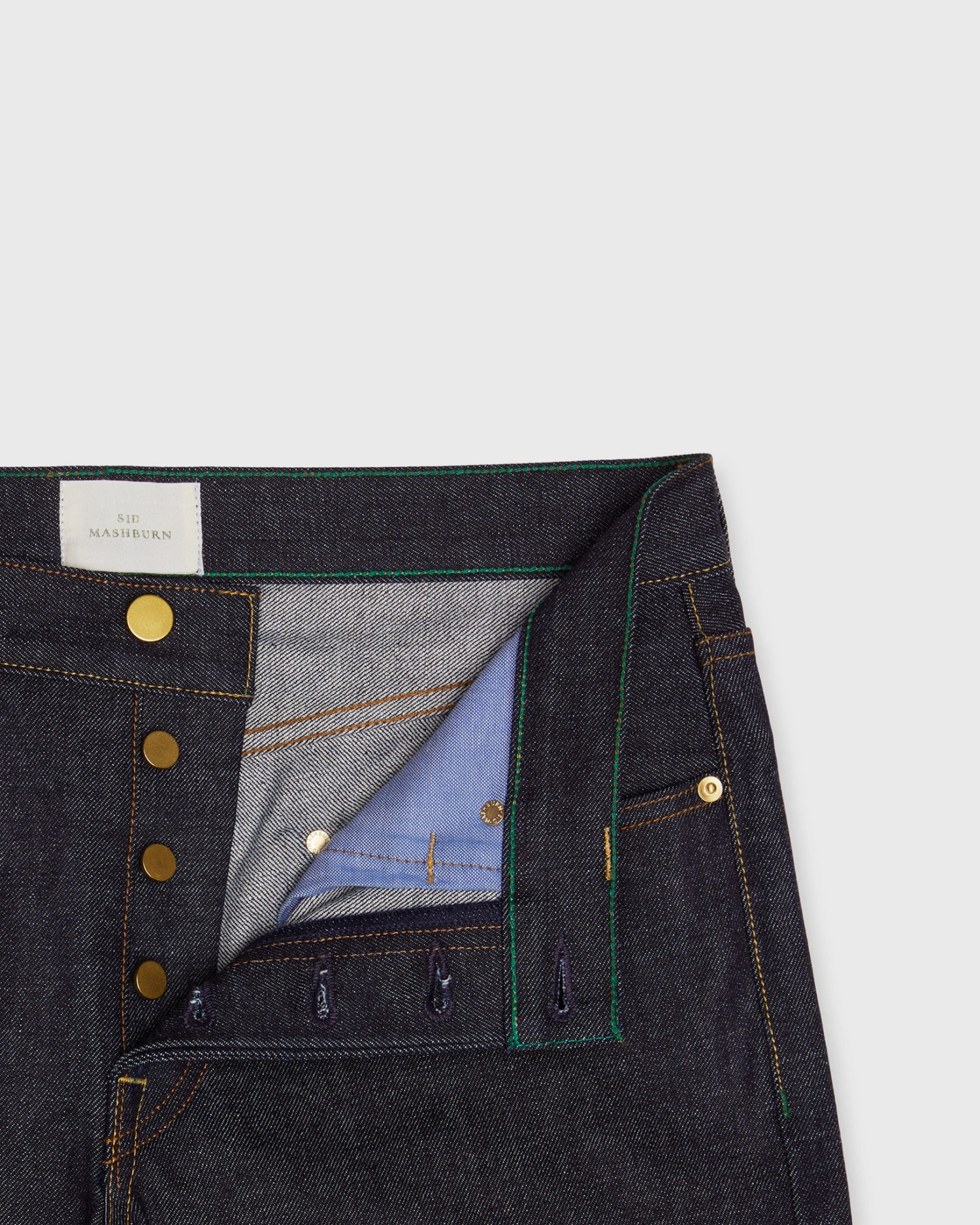 Slim Straight Jean In Japanese Selvedge Rigid Denim 3 Slim Straight Jean In Japanese Selvedge Rigid Denim - Image 3