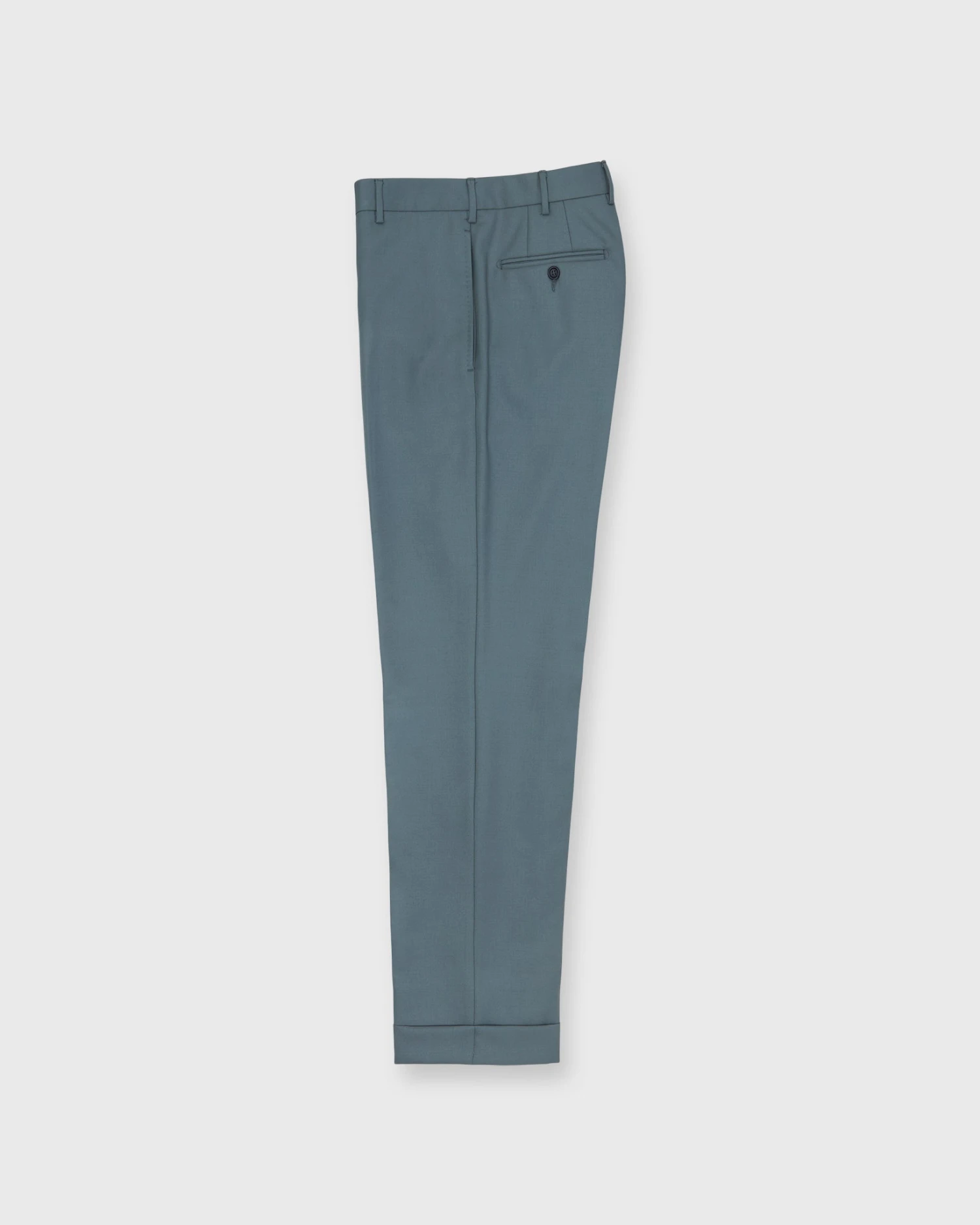 Dress Trouser In Sage Midweight Twill 1 Dress Trouser In Sage Midweight Twill
