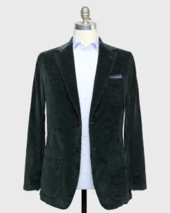 Butcher Jacket In Pine Corduroy -fashion S71694 9667