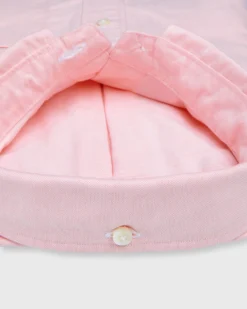 Button-Down Sport Shirt In Peach Oxford -fashion S71729 244