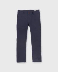Garment-Dyed Field Pant In Navy Canvas