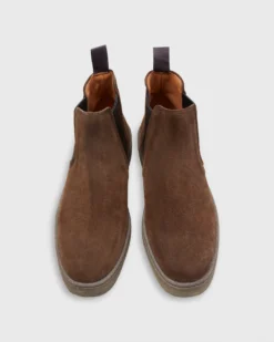 Adam Chelsea Boot In Chocolate Suede