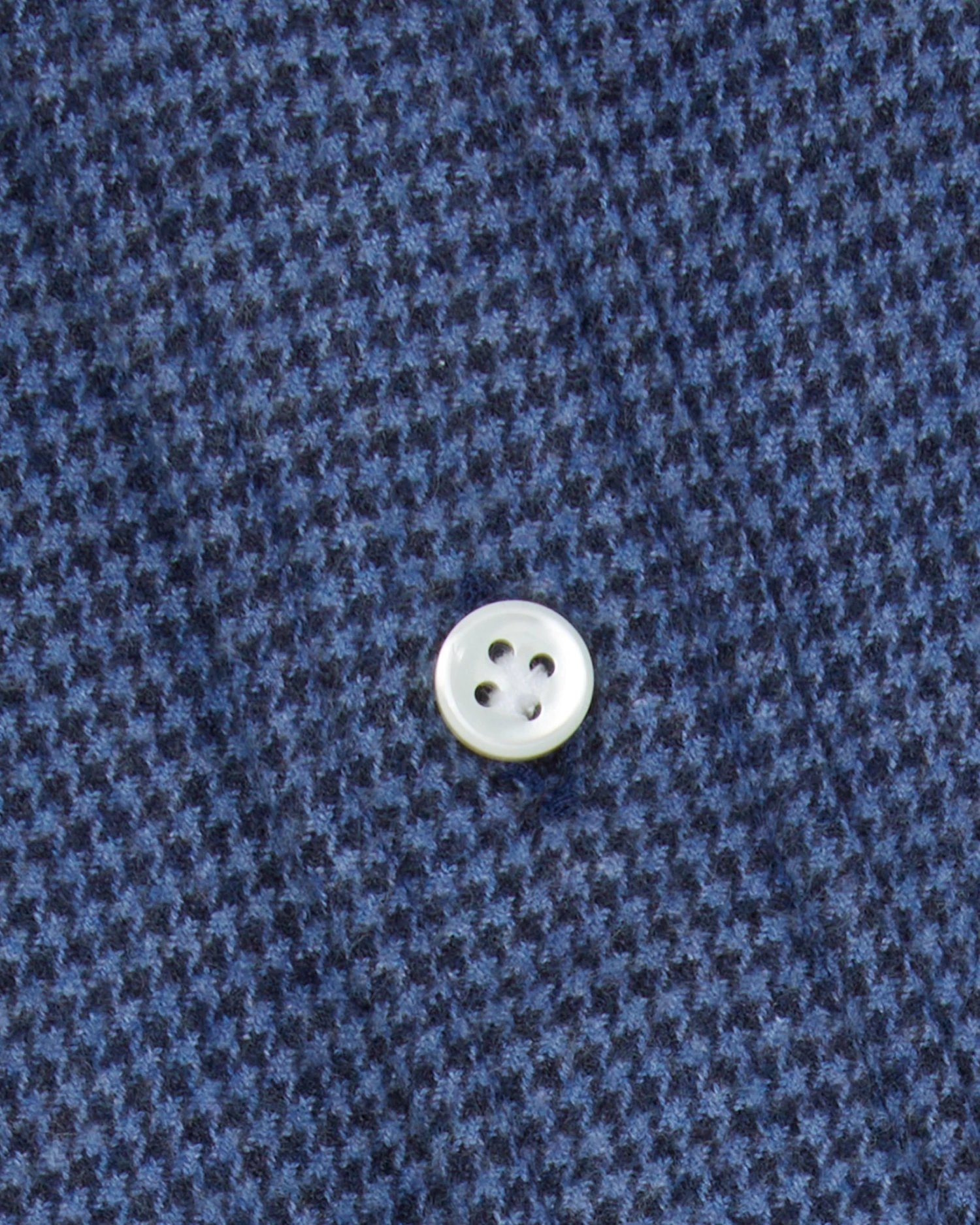 Otto Handmade Sport Shirt In Slate/Navy Brushed Houndstooth Flannel 4 Otto Handmade Sport Shirt In Slate/Navy Brushed Houndstooth Flannel - Image 4