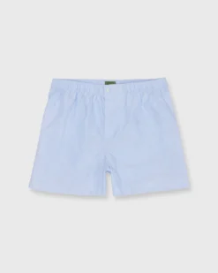 Button-Front Boxer Short In Sky Oxford
