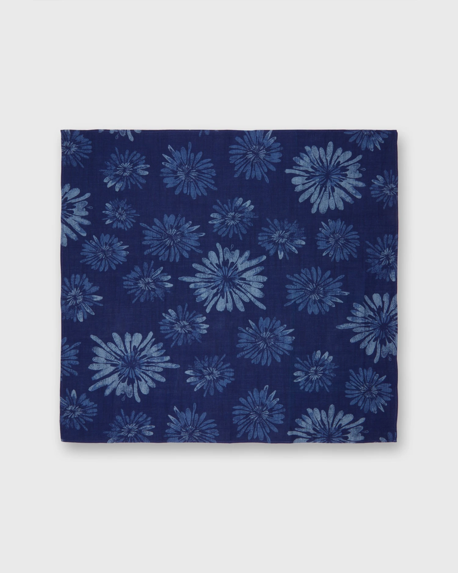 Bandana In Indigo Multi Print 2 Bandana In Indigo Multi Print - Image 2