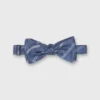 Cotton Bow Tie In Denim/Sky/Bone