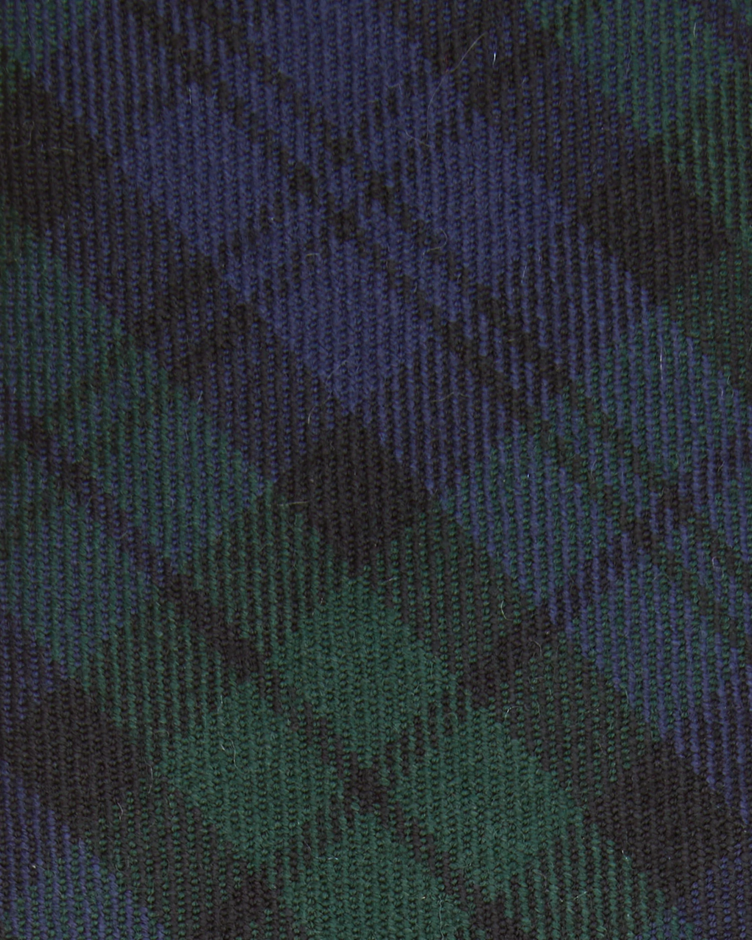 Fringed Wool Woven Tie In Blackwatch 2 Fringed Wool Woven Tie In Blackwatch - Image 2