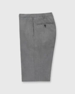 Dress Trouser In Oxford Grey Lightweight Twill -fashion s003443d 1