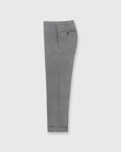 Dress Trouser In Oxford Grey Lightweight Twill
