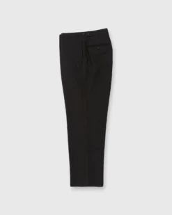 Kincaid No. 3 Peak Lapel Tuxedo In Black Wool Mohair With Silk Grosgrain Trim 9 Kincaid No. 3 Peak Lapel Tuxedo In Black Wool Mohair With Silk Grosgrain Trim -fashion s23105 3