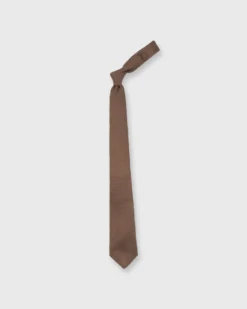 Silk Grosso Grenadine Tie In Brown -fashion s5319b 731